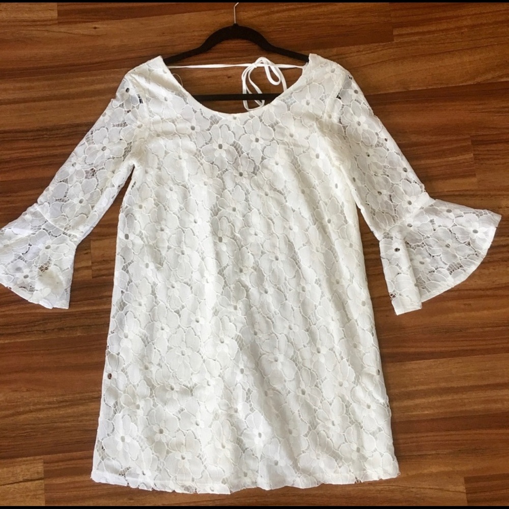 Lace boho dress NWT